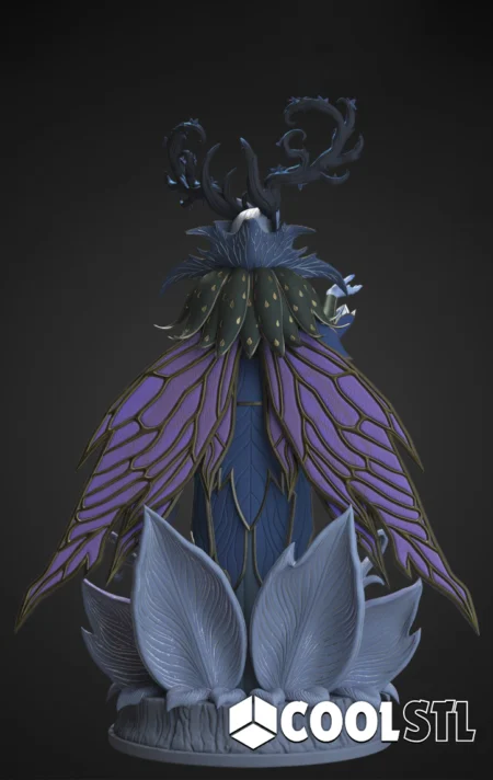 Winter Queen Warcraft STL File- 3D Printable (Digital Download)