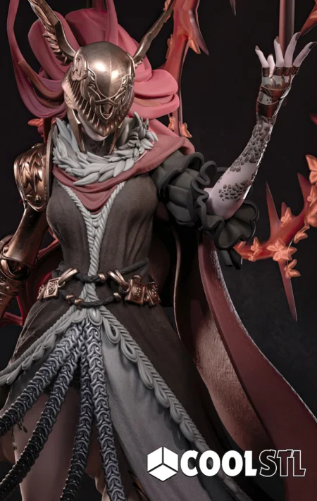 Malenia STL File- 3D Printable (Digital Download)