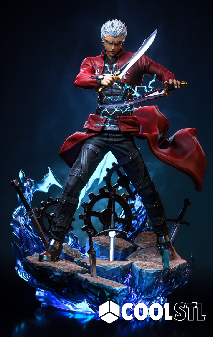 Archer STL File- 3D Printable (Digital Download)