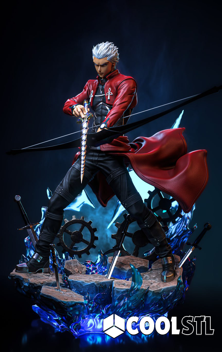 Archer STL File- 3D Printable (Digital Download)