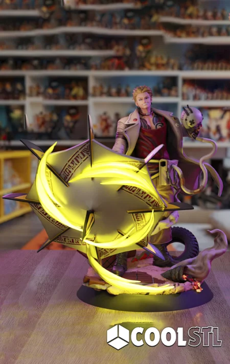 Enjin from Gachiakuta STL File- 3D Printable (Digital Download)