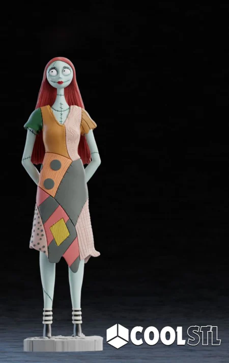 Sally Nightmare Before Christmas STL File- 3D Printable