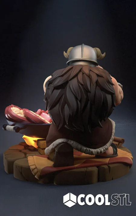 Senshi Delicious in Dungeon STL File- 3D Printable (Digital Download)