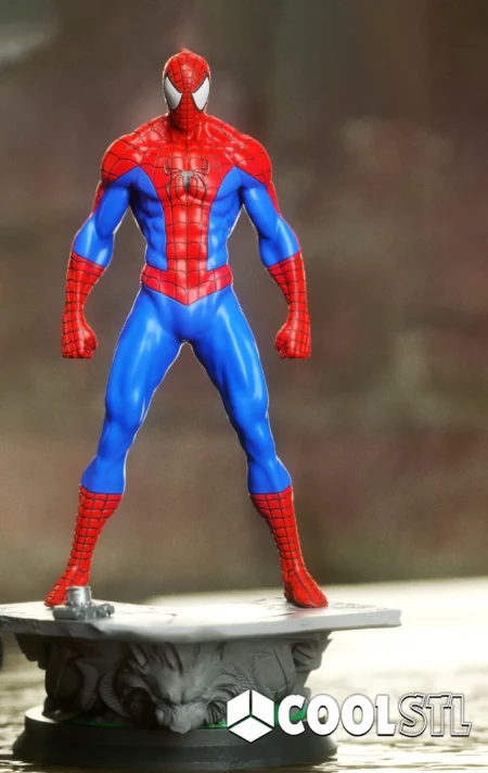 Spiderman Classic STL File- 3D Printable (Digital Download)