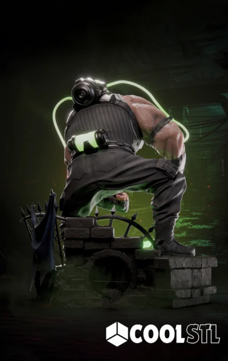 Bane STL File- 3D Printable (Digital Download)