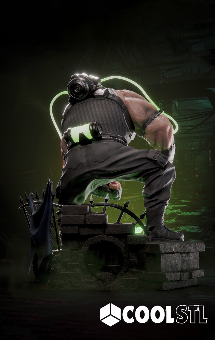 Bane STL File- 3D Printable (Digital Download)