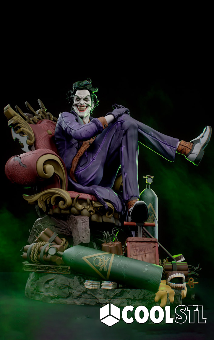 The Laughing Joke on Sofa STL File- 3D Printable (Digital Download)