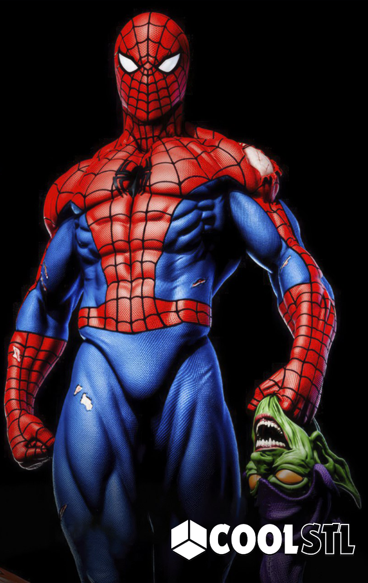 Spider-Man Standar STL File- 3D Printable (Digital Download)