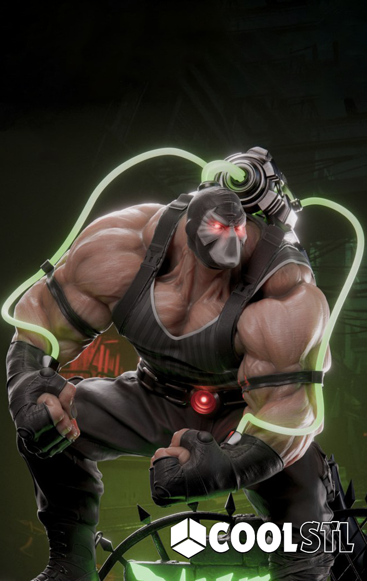 Bane STL File- 3D Printable (Digital Download)