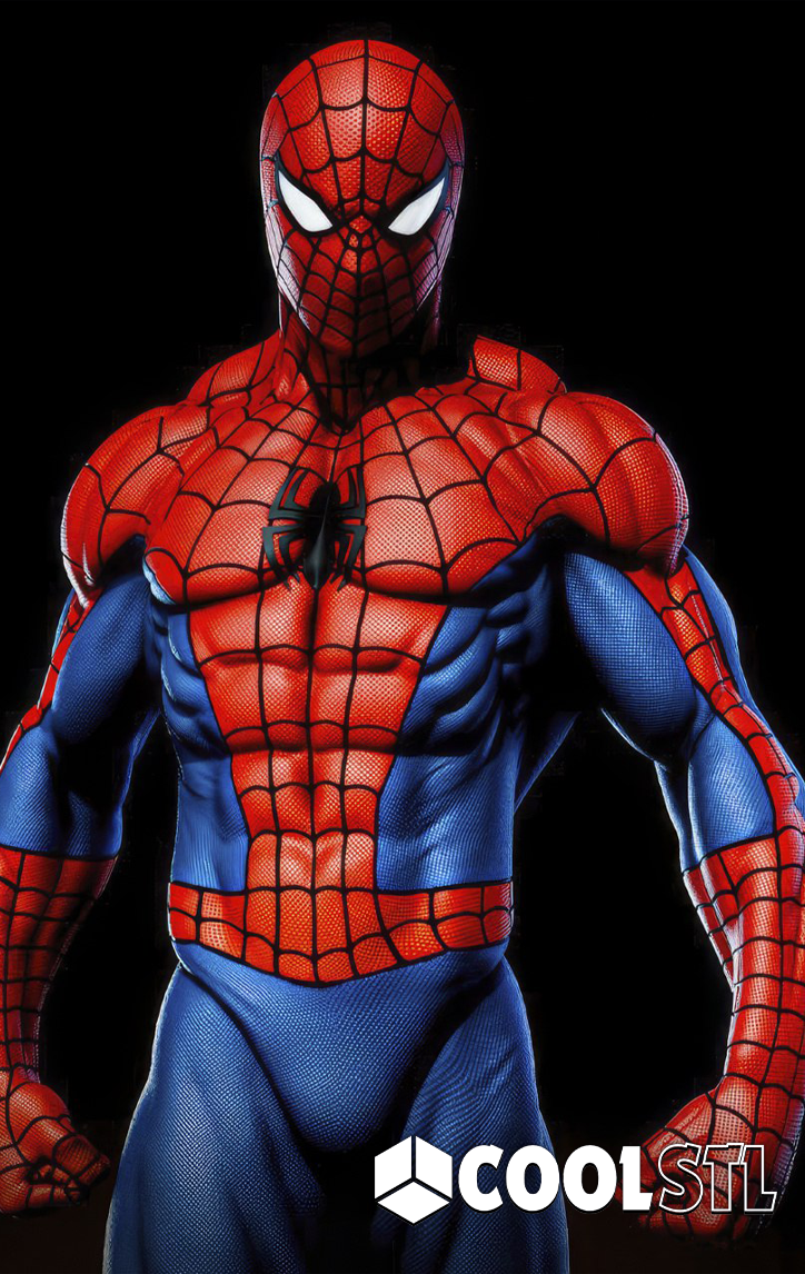 Spider-Man Standar STL File- 3D Printable (Digital Download)