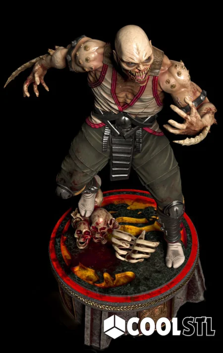 Baraka Mortal Kombat STL File- 3D Printable (Digital Download)