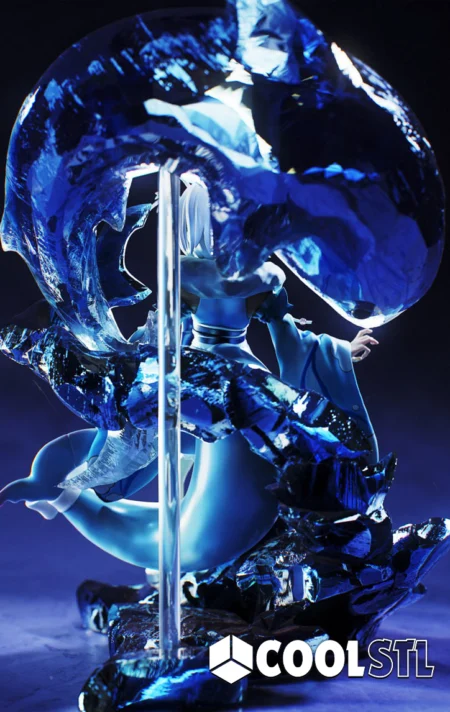 Gawr Gura STL File- 3D Printable (Digital Download)