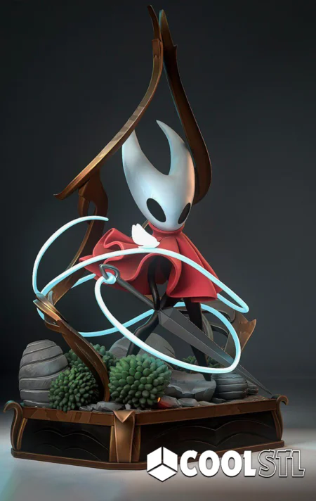 Hornet Hollow Knight Silksong V2 STL File- 3D Printable