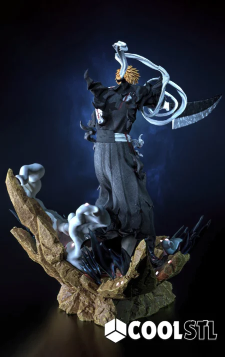 Ichigo Kurosaki Bleach STL File- 3D Printable (Digital Download)