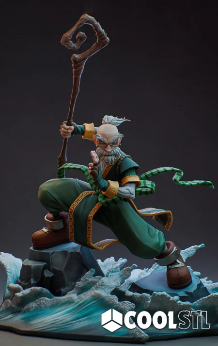 Knolan Battle Chasers 340mm STL File- 3D Printable