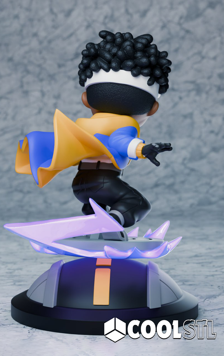 Static Shock STL File- 3D Printable (Digital Download)