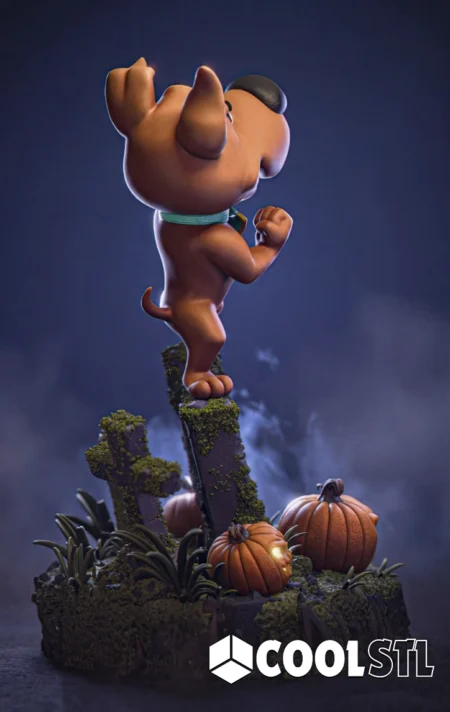 Scrappy Doo STL File- 3D Printable (Digital Download)