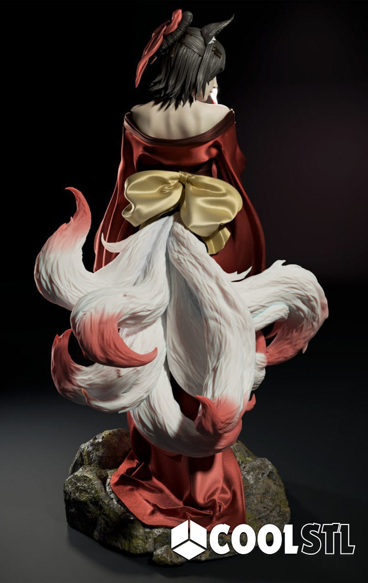 Amaterasu STL File- 3D Printable (Digital Download)