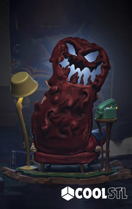 Courage the Cowardly Dog STL File- 3D Printable (Digital Download)