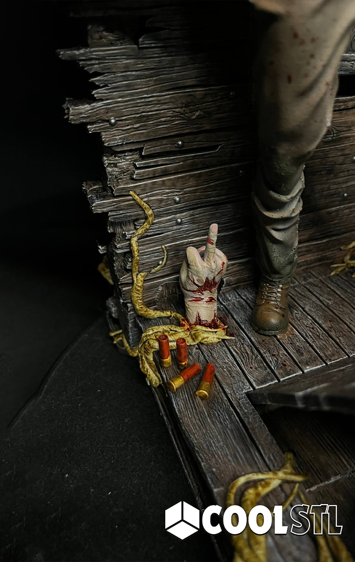 Ash Williams Evil Dead 2 STL File- 3D Printable