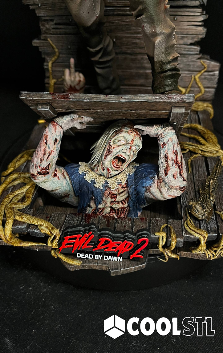 Ash Williams Evil Dead 2 STL File- 3D Printable