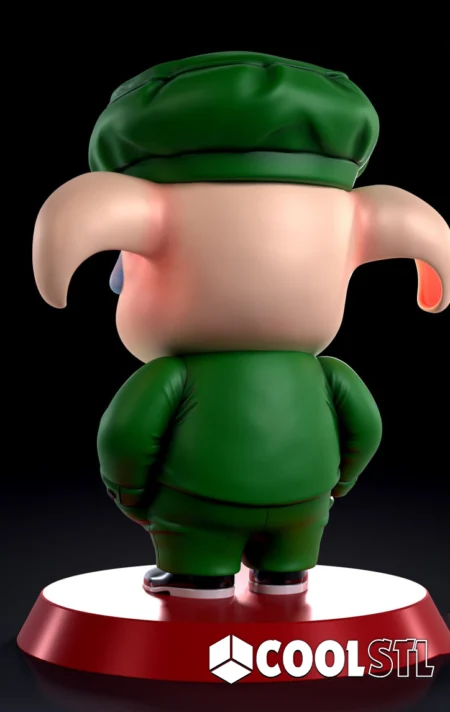 Oolong Green Suit STL File- 3D Printable (Digital Download)