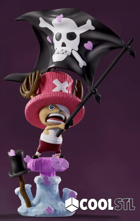 Chopper One Piece STL File- 3D Printable (Digital Download)