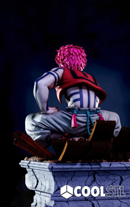 Akaza Broken Base STL File- 3D Printable (Digital Download)