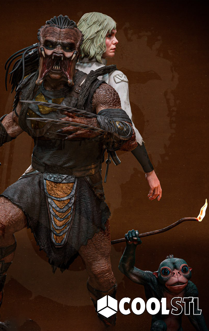 Deck and Thia Predator Badlands STL File- 3D Printable