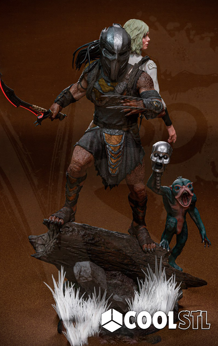 Deck and Thia Predator Badlands STL File- 3D Printable