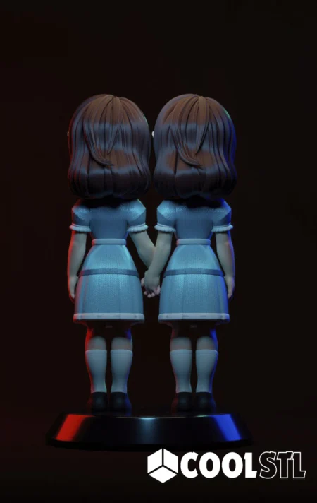 The Shining Sisters Horror STL File- 3D Printable (Digital Download)