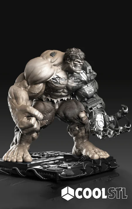 Cyborg Hulk STL File- 3D Printable (Digital Download)