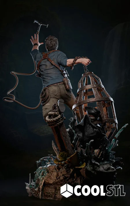 Nathan Drake STL File- 3D Printable (Digital Download)