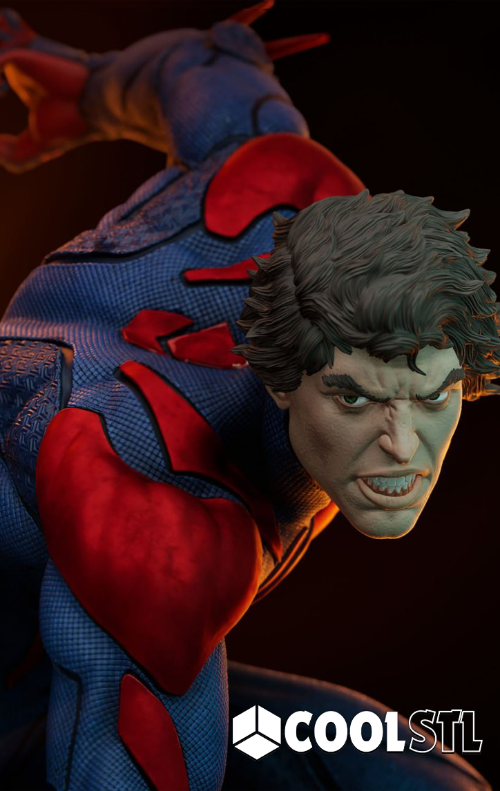 Spiderman 2099 STL File- 3D Printable (Digital Download)