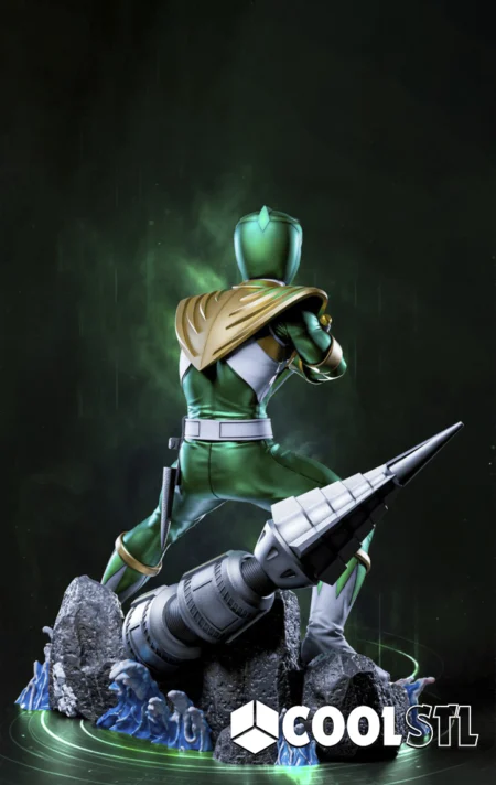 Green Ranger STL File- 3D Printable (Digital Download)