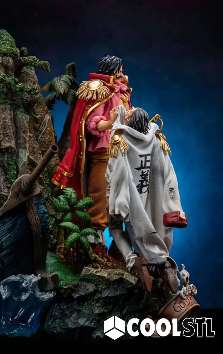 Gol D Roger STL File- 3D Printable (Digital Download)