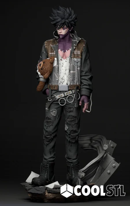 Dabi My Hero Academia STL File- 3D Printable (Digital Download)