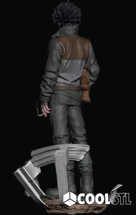 Dabi My Hero Academia STL File- 3D Printable (Digital Download)