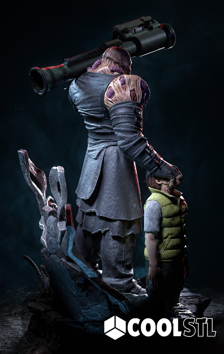 Nemesis and Victim STL File- 3D Printable (Digital Download)