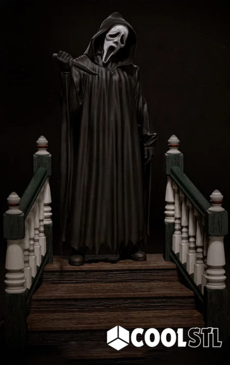 Ghostface STL File- 3D Printable (Digital Download)
