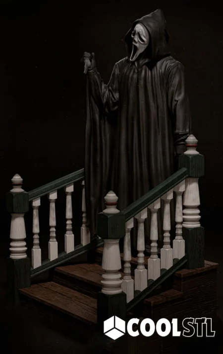Ghostface STL File- 3D Printable (Digital Download)