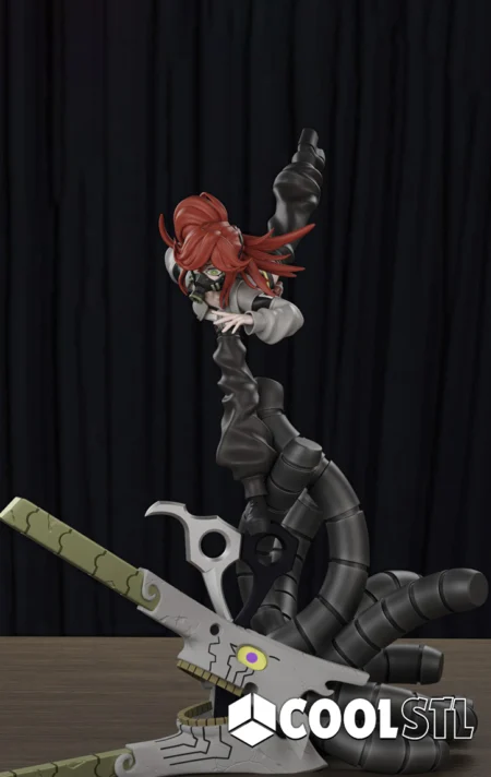 Riyo Reaper Gachiakuta STL File- 3D Printable (Digital Download)