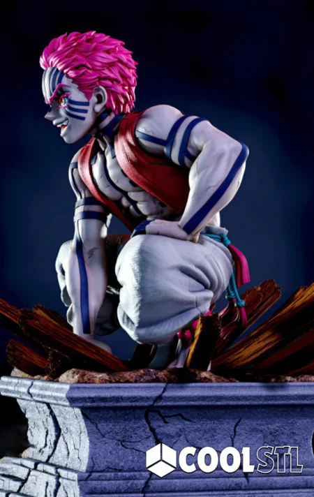 Akaza Broken Base STL File- 3D Printable (Digital Download)