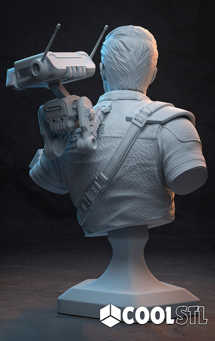 Cal Kestis 2 Sword STL File- 3D Printable (Digital Download)